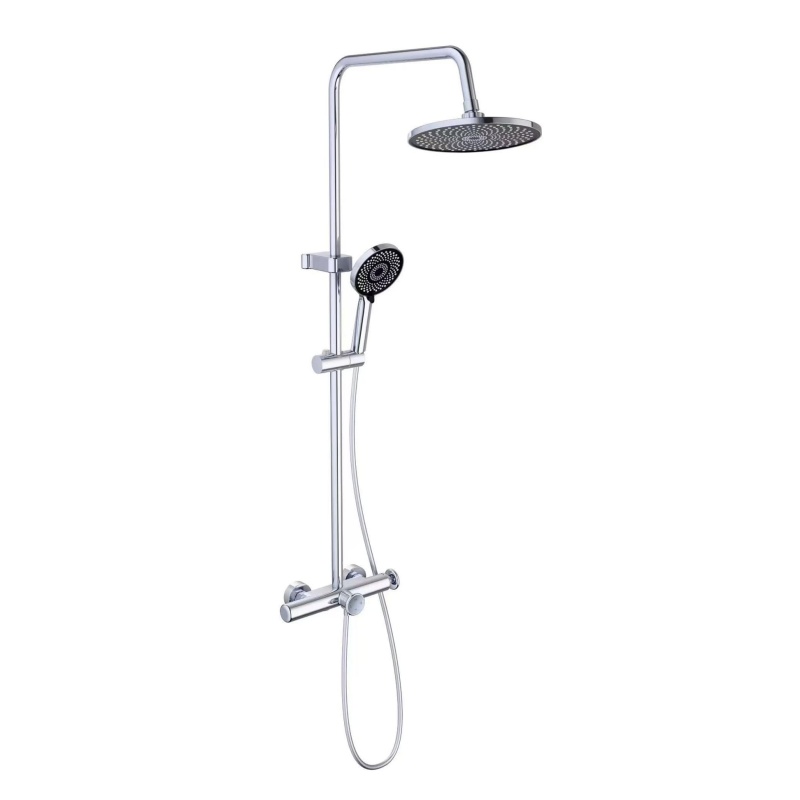 Premium Gun Grey Wall-Mounted Stainless Steel Rain Shower Head
