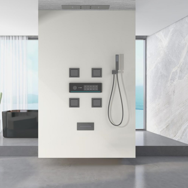 Elegant Made in China Waterfall Shower Set for Modern Bathrooms