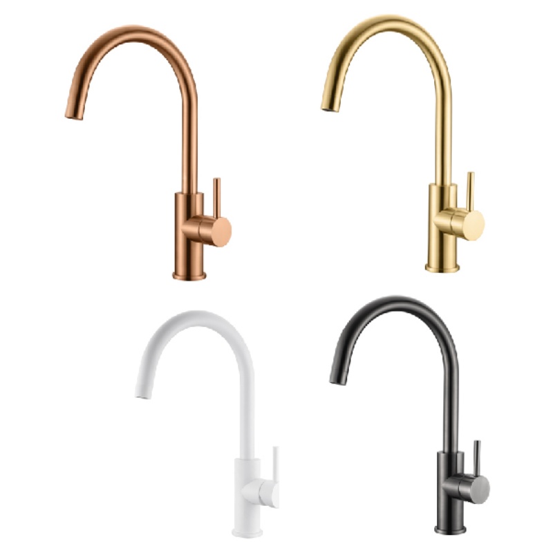Matte Black Brass Kitchen Faucet RO Water Filter Tap Two in One Drinking Water Purifier