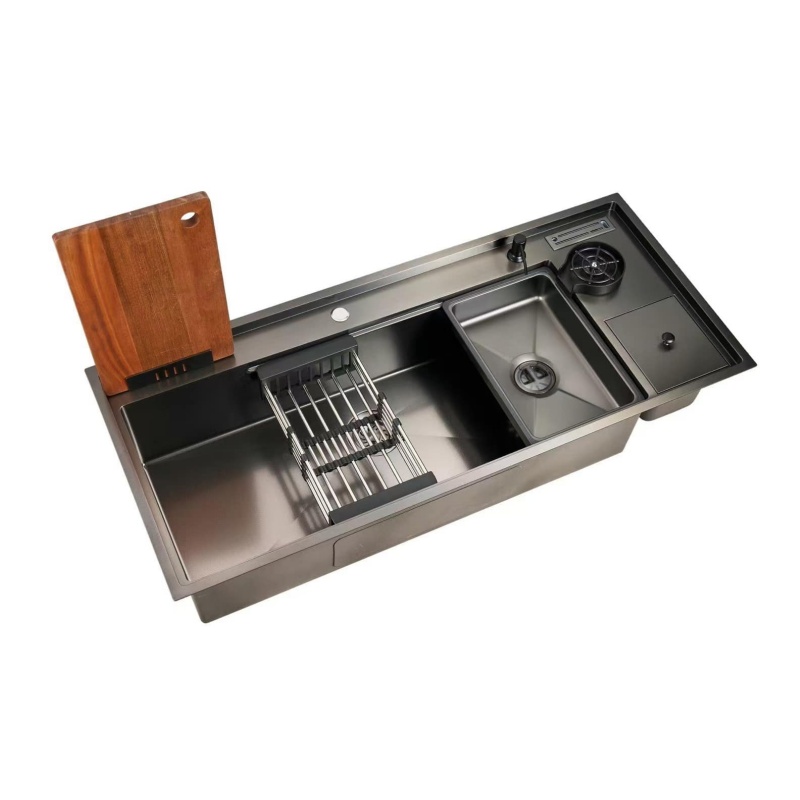 Durable Stainless Steel 304/316 Design Kitchen Sink Customizable Size Available
