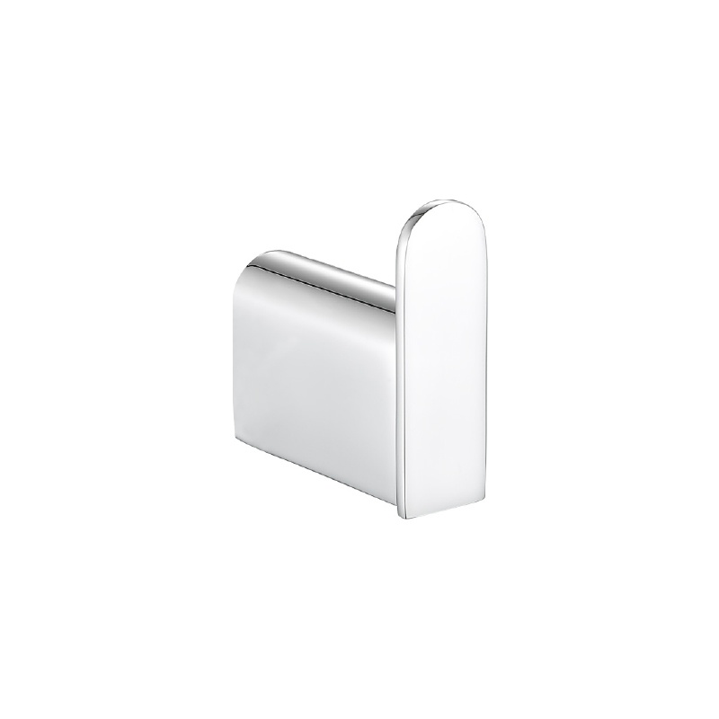 Factory Square Wall Mounted Brass Chrome Bathroom Hardware Set