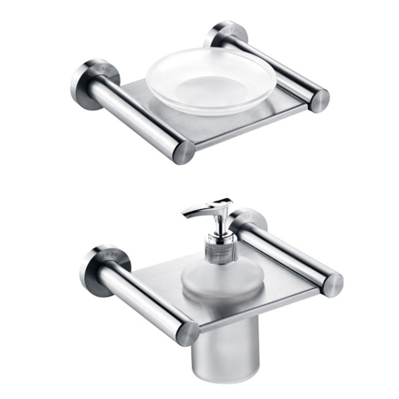 12 Piece Modern Chrome Towel Bar Set 304 Stainless Steel Bathroom Hardware Accessories Set