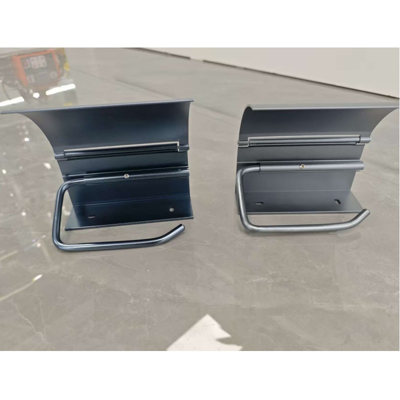 Hotel Bathroom Hardware Matte Black Wall Mounted Stainless Steel Bathroom Accessory Set