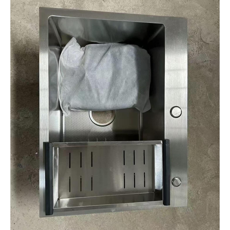 Dual-Bowl Rectangular Vegetable SUS304 Double Large Bowl Drop in Kitchen Room Sink