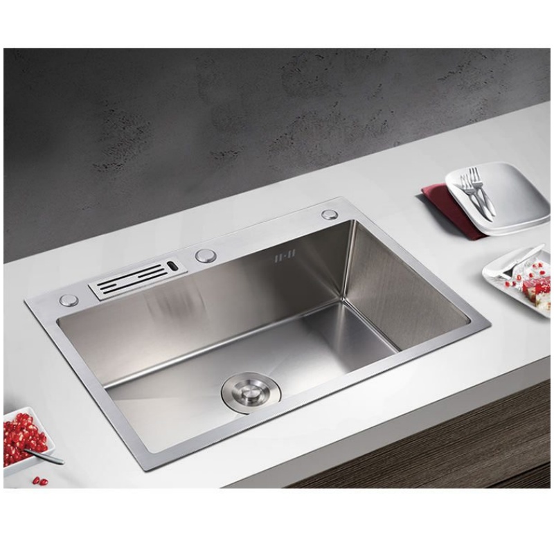 Custom Kitchen Sink Solution Stainless Steel Square Handmade Undermount Sink OEM Manufacturer for Kitchen Projects and Brands