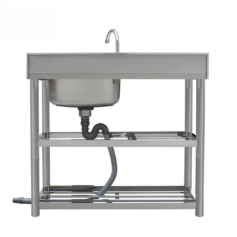 Commercial Grade Square Kitchen Sink Stainless Steel Single Bowl Undermount Handmade Durable Sink