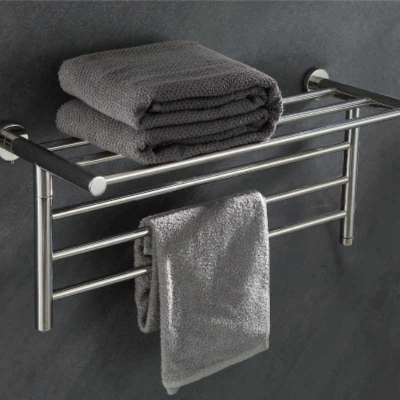 10 Piece China Manufacturer Zinc Alloy Wall Mount Chrome Bathroom Accessories Set