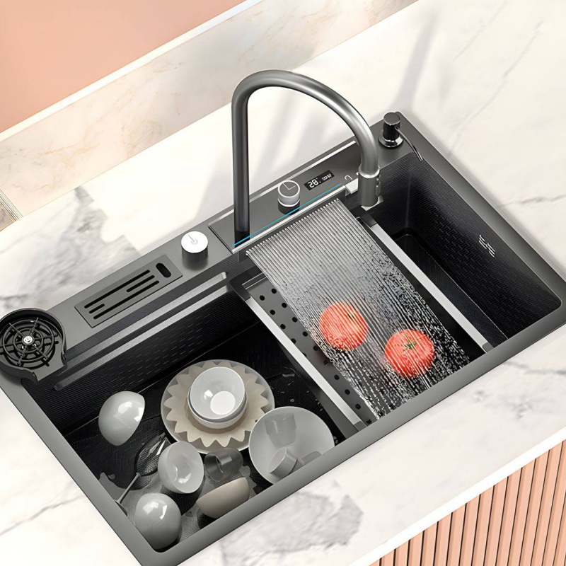 Stainless Steel Customized Kitchen Sink Handmade Size Commercial Sink Finish