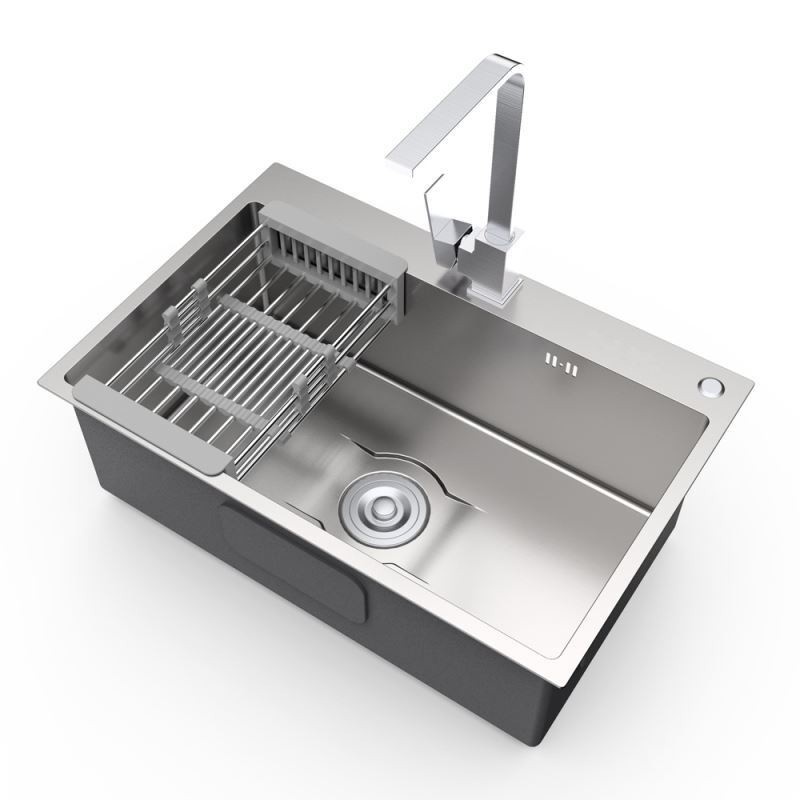 Premium Handmade Single Bowl Sink: Custom-Sized Stainless Steel for Ultimate Quality