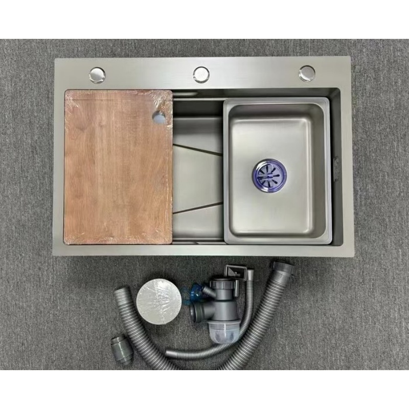Kitchen Sinks Stainless Steel Manufacturer Square Undermount Handmade Sink Custom Size OEM Kitchen Sink Supplier