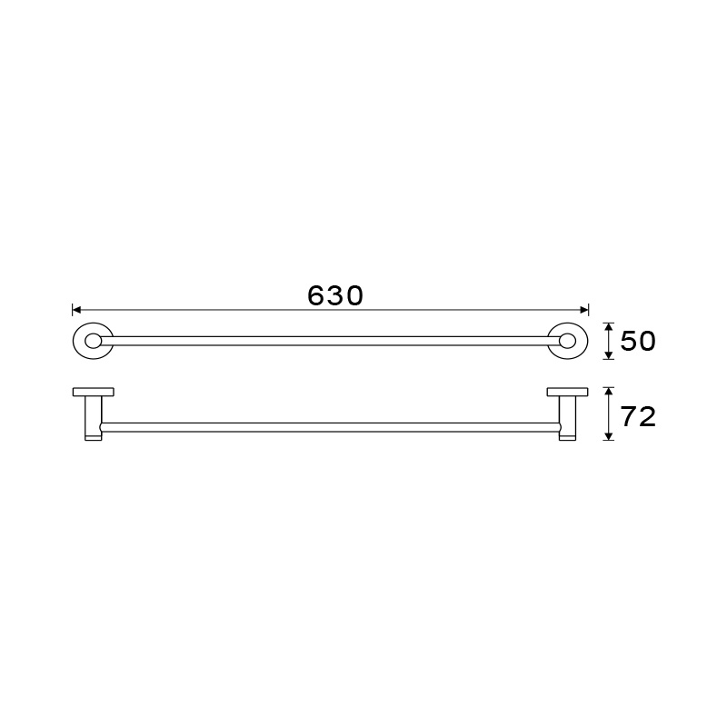 6 Piece China Manufacturer Zinc Alloy Wall Mount Bathroom Accessories Set