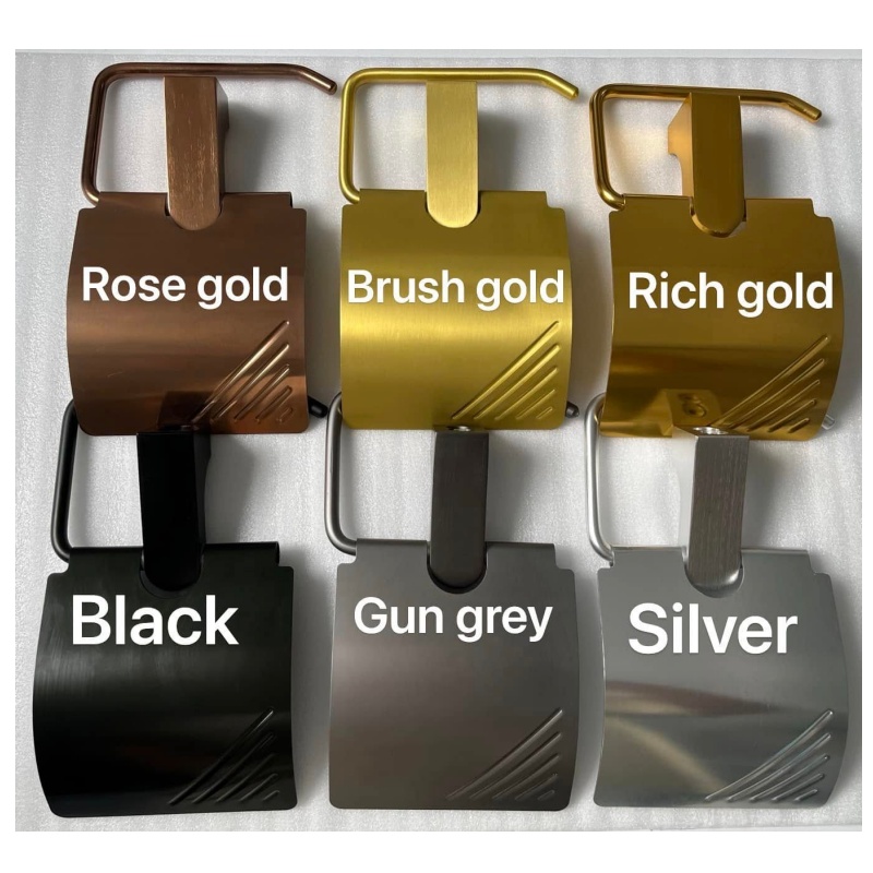 Hotel Project Chrome Modern Sanitary Fittings Bathroom Accessories Set