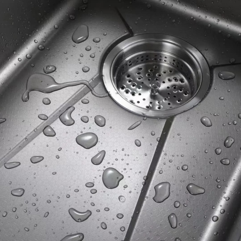 Handmade Commercial Kitchen Sink 304 Stainless Steel Custom Size Accessories