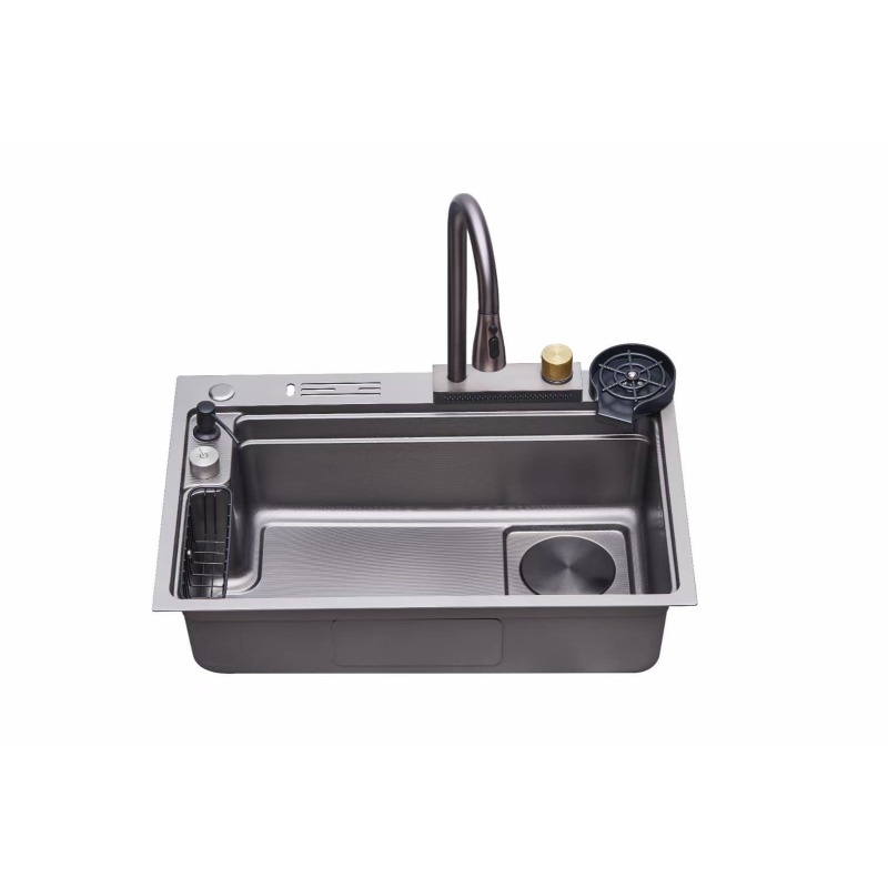Minimalist Square Stainless Steel Kitchen Sink Handmade Single Bowl Undermount Custom Kitchen Sink Manufacturer