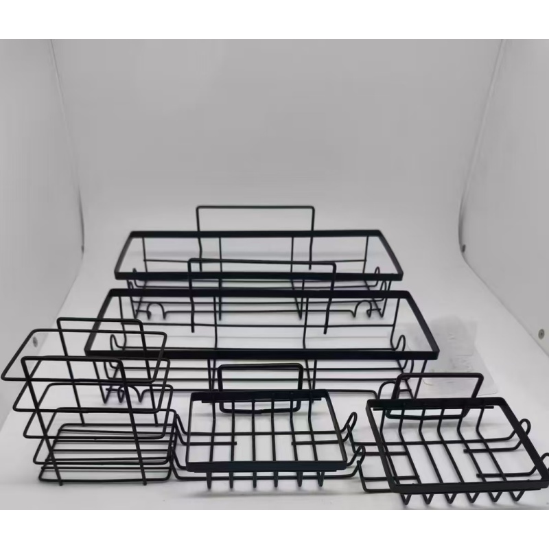 Hotel Bathroom Hardware Matte Black Wall Mounted Stainless Steel Bathroom Accessory Set