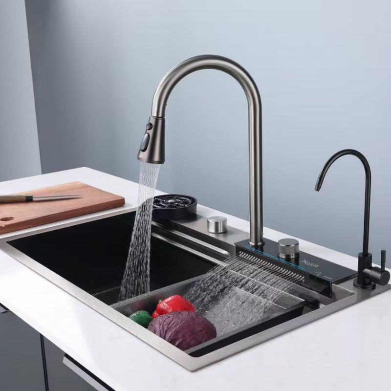Professional Kitchen Sink Stainless Steel Handmade Square Single Bowl Undermount Sink Custom Size Long Lasting Kitchen Solution