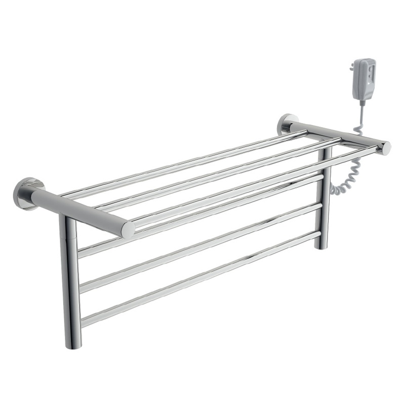Silver Zinc Alloy Wall Mounted 4 Pieces Bathroom Hardware Set
