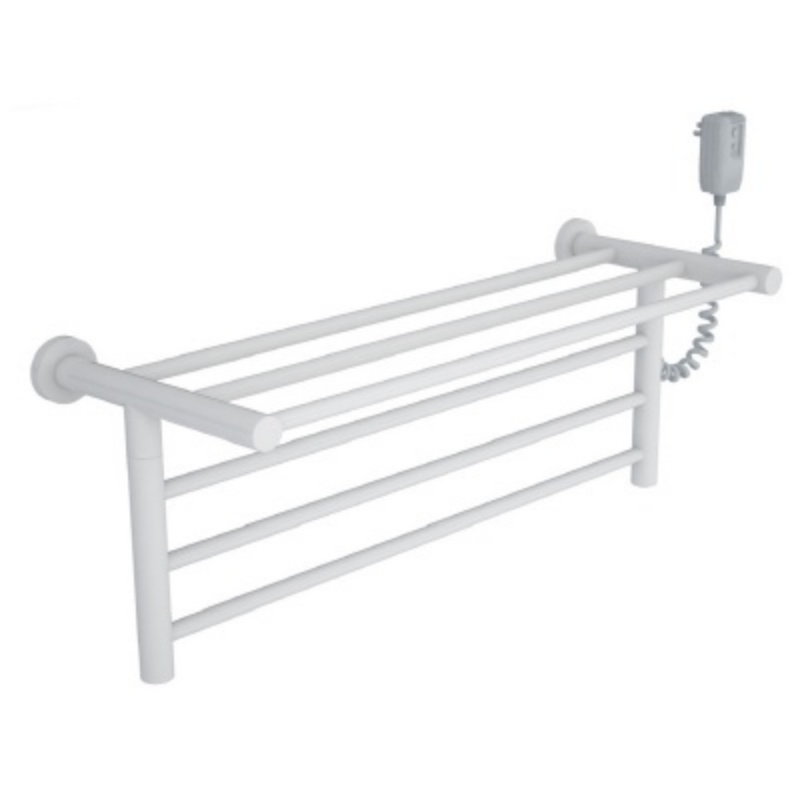 Silver Zinc Alloy Wall Mounted 4 Pieces Bathroom Hardware Set