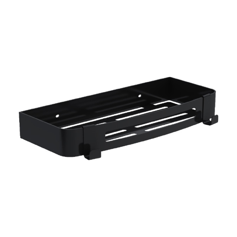 Unique Design Modern Black Zinc Alloy Wall Mounted Bathroom Accessories Set