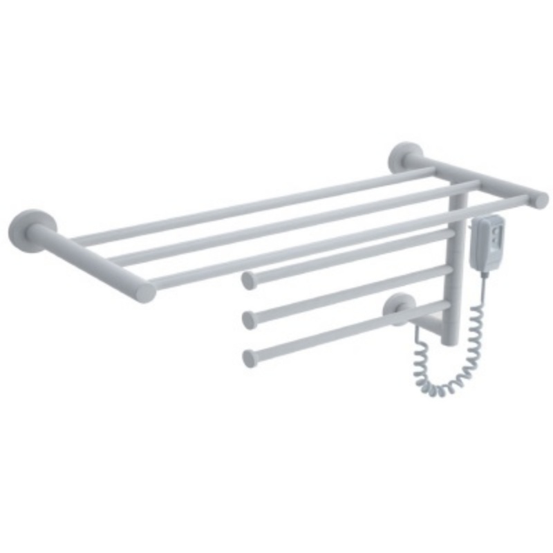 Square Design Wall Mounted Zinc Alloy Gold Bathroom Hardware Set