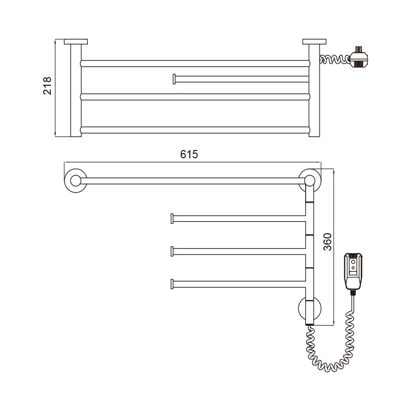 Modern Shower Sanitary Fittings and Bathroom Decor Accessories Set