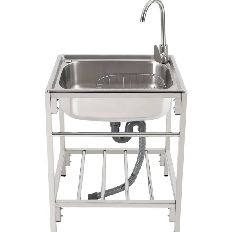 Stainless Steel 304/316 Custom Size Kitchen Sink Handmade Commercial Sink Drainage