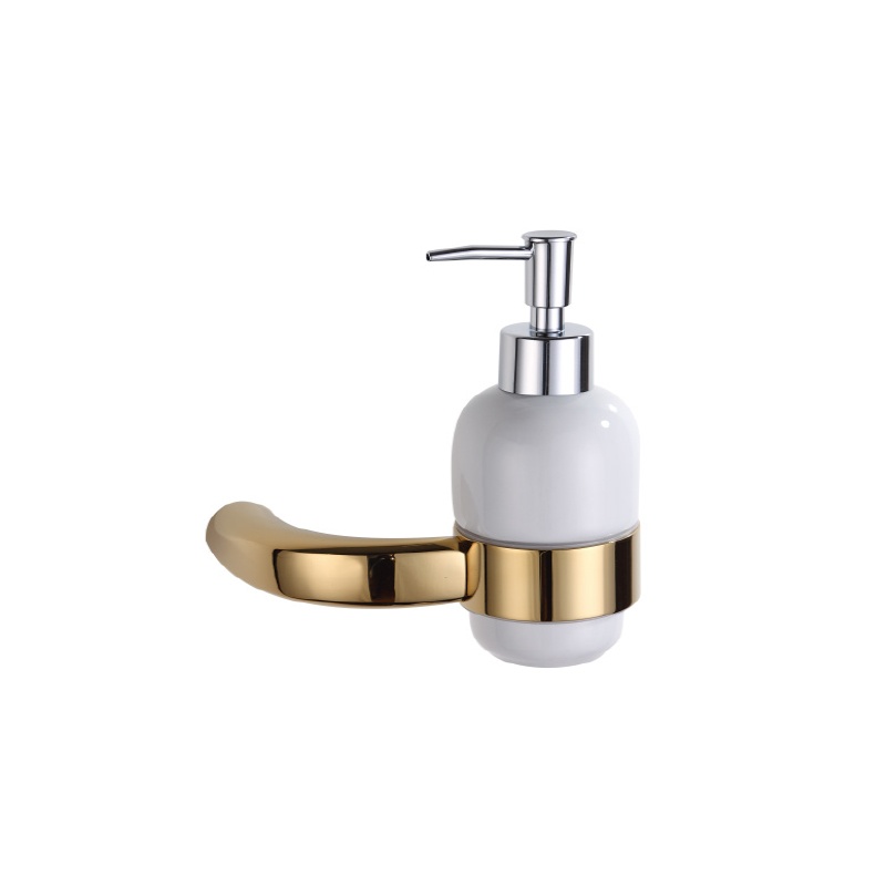 80500 Brass Wall Mounted Gold Bathroom Accessories Set