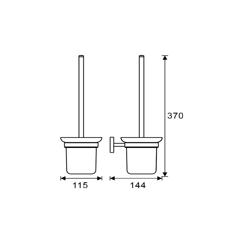 Complete Bath Hardware Brushed Nickel 4 Pieces Bathroom Accessories Set for Hotel