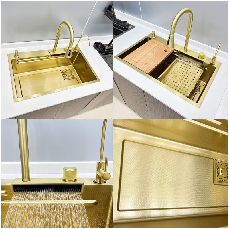 Stylish Under Mount Kitchen Sink Stainless Steel 304/316 450X450mm Size