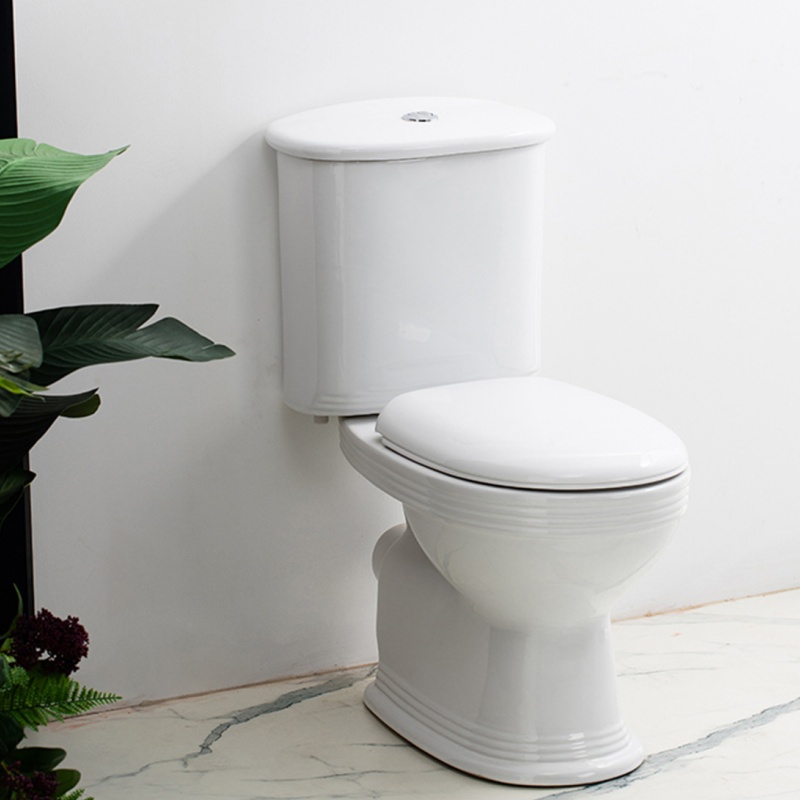 Two Pieces Toilet Factory Direct Wc Toilet Bathroom Wc