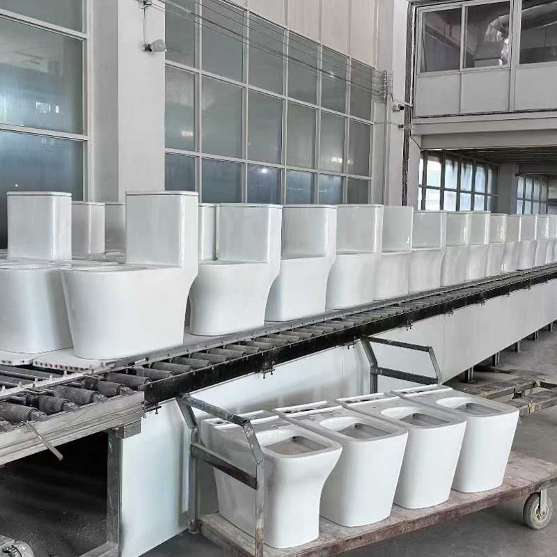 Contemporary Bathroom Toilet, Grade AAA Ceramic, P-Trap/S-Trap Design