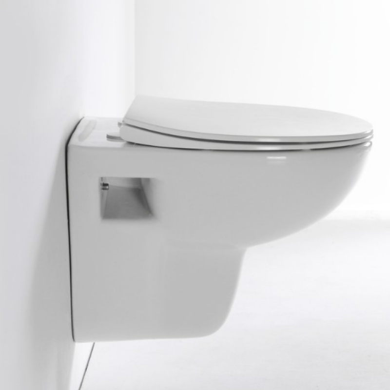 Ceramic Wall- Hung Ceramic Toilet for House Use Project Hotel School Appartment