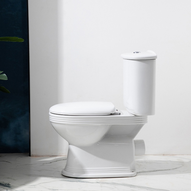 Two Pieces Toilet Factory Direct Wc Toilet Bathroom Wc